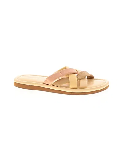 Pre-owned Madewell Sandals In Tan