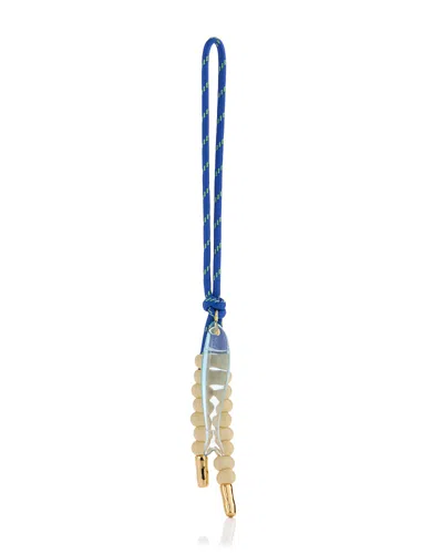 Madewell Sardine Bag Charm In Blue