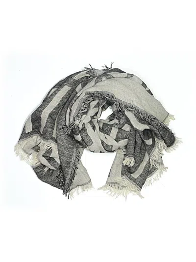 Pre-owned Madewell Scarf In Gray