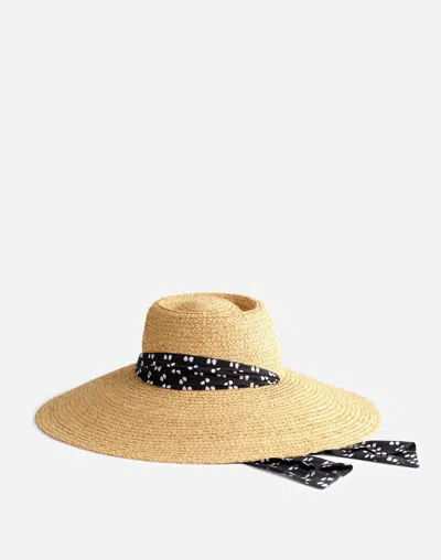 Madewell Scarf Straw Hat