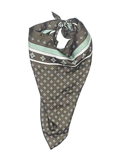 Pre-owned Madewell Scarf In Teal