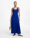 Madewell Scoopneck Sleeveless Midi Dress