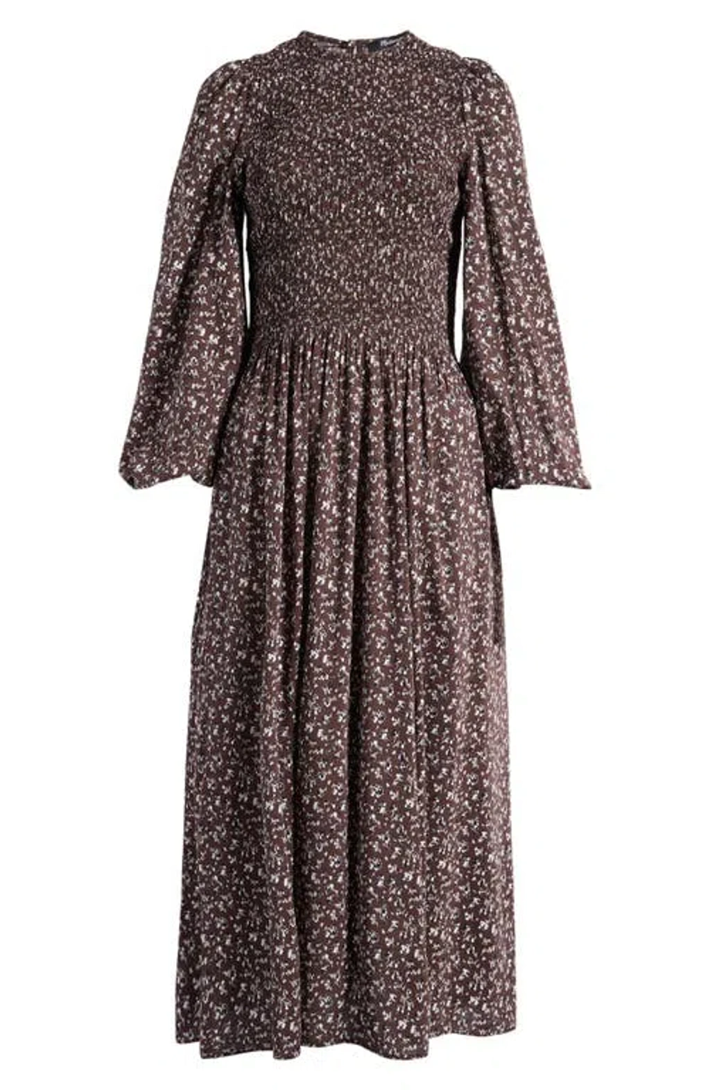 shein long black dress SHEIN Plus Lantern Sleeve Mock Neck Lace Dress main image 0