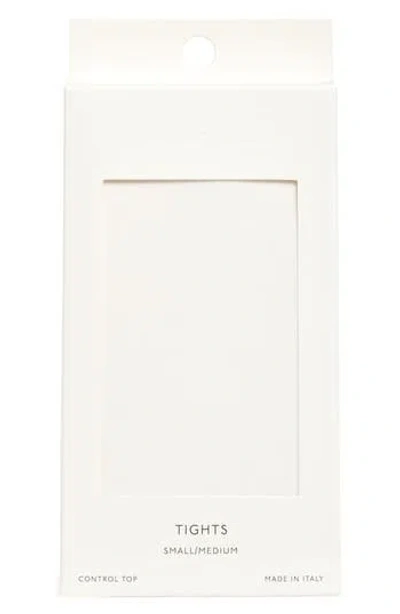 Madewell Semi Sheer Tights In Antique Cream