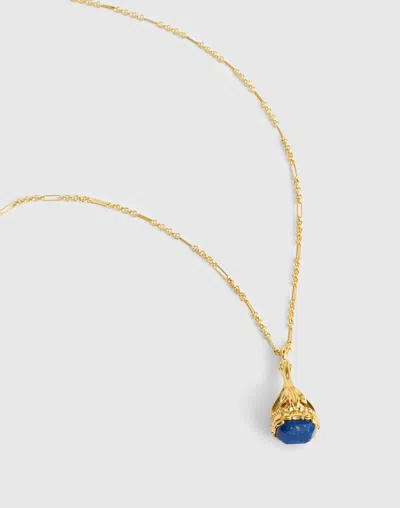Madewell Semiprecious Victorian Pendant Necklace In Gold
