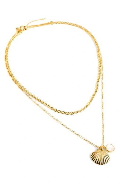 Madewell Set Of 2 Necklaces In Gold