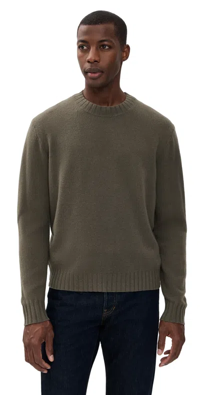 Set Wool Crew Sweater Driftwood Brown In Multi from Madewell