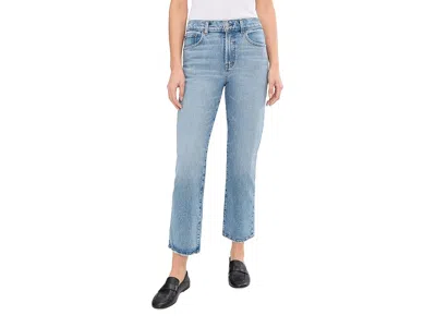 Madewell Sh Longline Straight In Raebrook In Blue