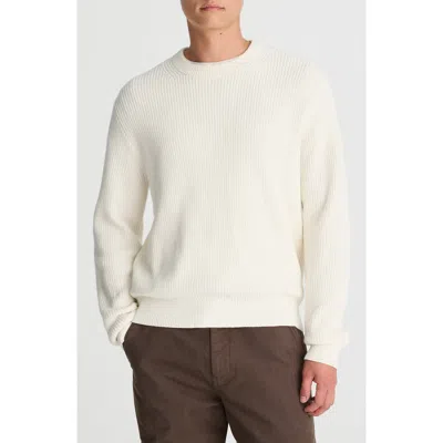 MADEWELL MADEWELL SHAKER STITCH COTTON SWEATER