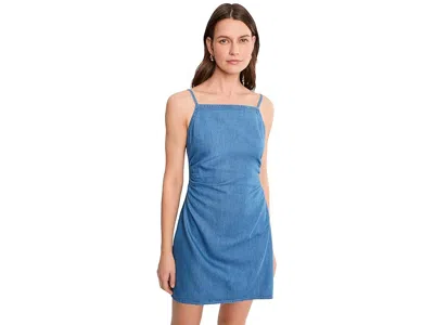 Madewell Sharona Mini Dress In Blue