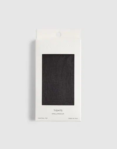 Madewell Sheer Tights In Black