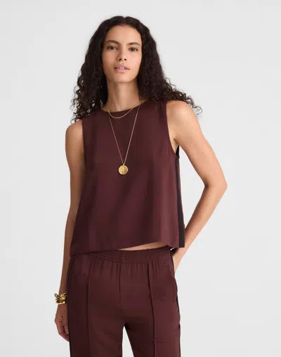 Madewell Shell Top In Brown