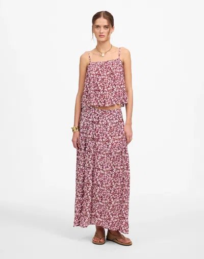 Madewell Shirred Maxi Skirt