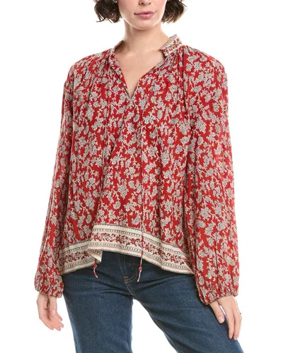MADEWELL SHIRRED POPOVER TOP