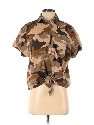 Pre-owned Madewell Short Sleeve Blouse