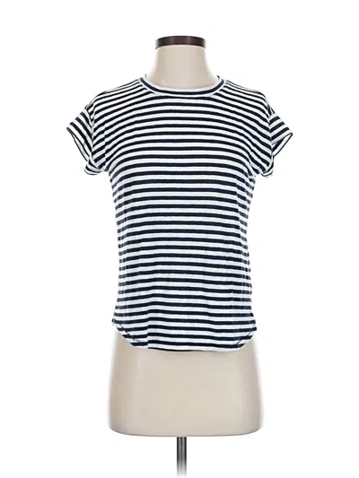 Pre-owned Madewell Short Sleeve T-shirt In Blue