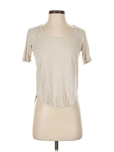 Pre-owned Madewell Short Sleeve T-shirt In Brown
