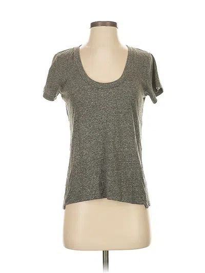 Pre-owned Madewell Short Sleeve T-shirt In Gray