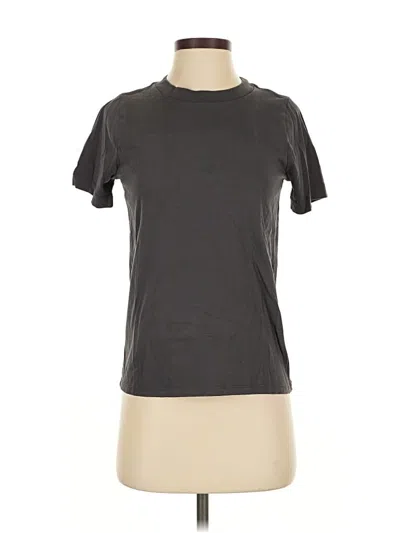 Pre-owned Madewell Short Sleeve T-shirt In Gray