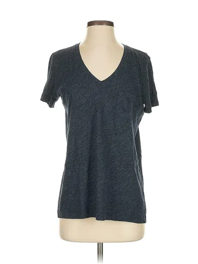 Pre-owned Madewell Short Sleeve T-shirt In Gray