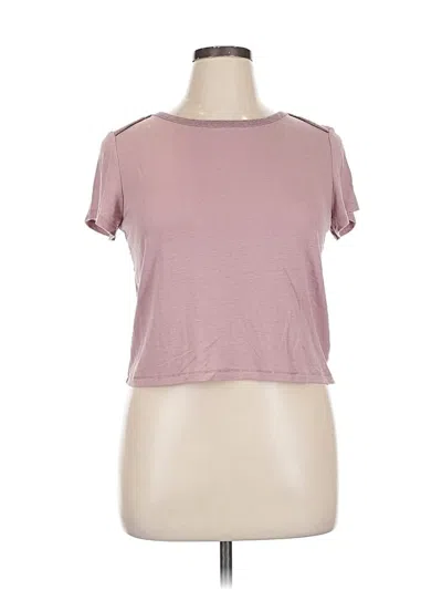 Pre-owned Madewell Short Sleeve T-shirt In Pink