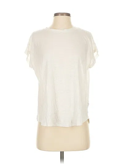 Pre-owned Madewell Short Sleeve T-shirt In White