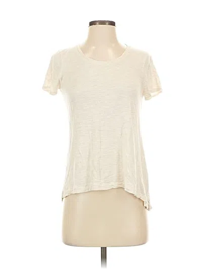 Pre-owned Madewell Short Sleeve T-shirt In White