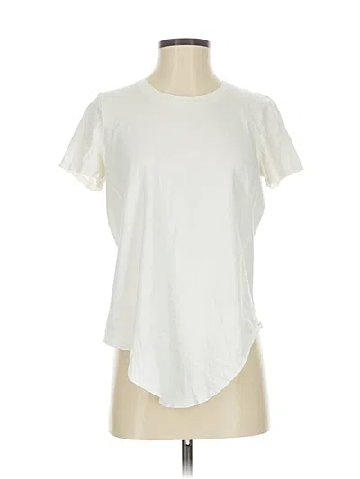 Pre-owned Madewell Short Sleeve T-shirt In White