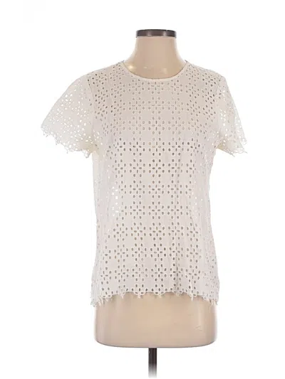 Pre-owned Madewell Short Sleeve T-shirt In White