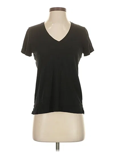 Pre-owned Madewell Short Sleeve T-shirt In Black