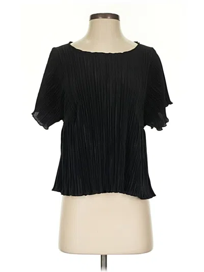 Pre-owned Madewell Short Sleeve T-shirt In Black