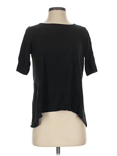 Pre-owned Madewell Short Sleeve T-shirt In Black