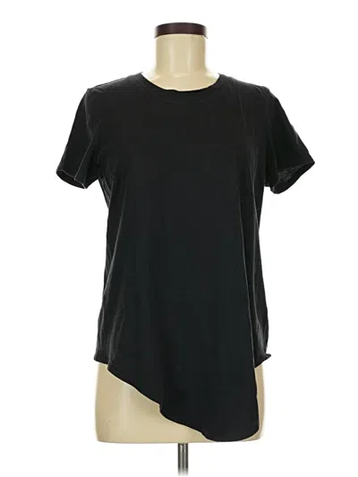 Pre-owned Madewell Short Sleeve T-shirt In Black