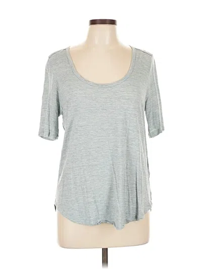 Pre-owned Madewell Short Sleeve T-shirt In Blue