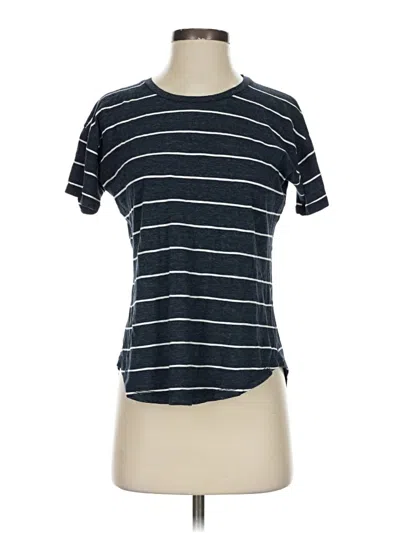 Pre-owned Madewell Short Sleeve T-shirt In Blue