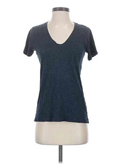 Pre-owned Madewell Short Sleeve T-shirt In Blue