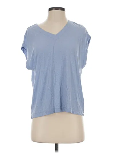 Pre-owned Madewell Short Sleeve T-shirt In Blue