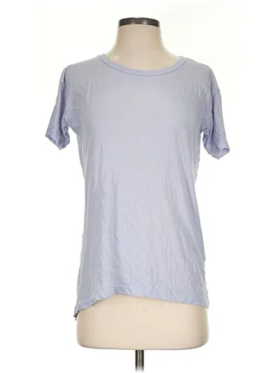 Pre-owned Madewell Short Sleeve T-shirt In Blue