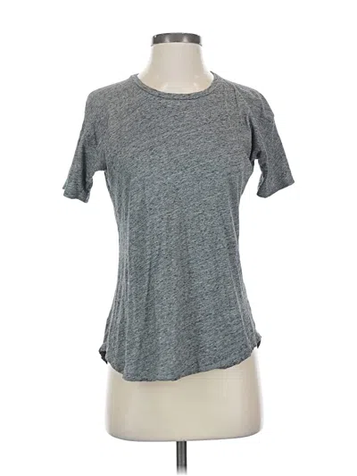 Pre-owned Madewell Short Sleeve T-shirt In Gray