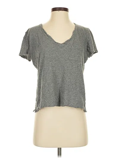 Pre-owned Madewell Short Sleeve T-shirt In Gray