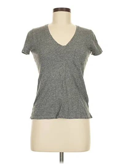 Pre-owned Madewell Short Sleeve T-shirt In Gray