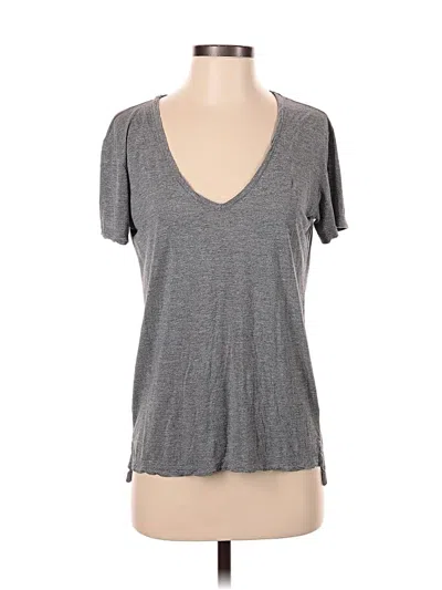 Pre-owned Madewell Short Sleeve T-shirt In Gray