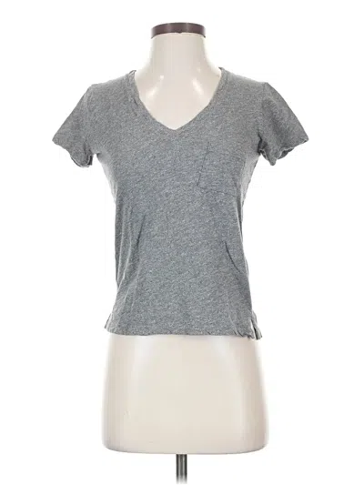 Pre-owned Madewell Short Sleeve T-shirt In Gray