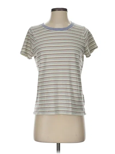 Pre-owned Madewell Short Sleeve T-shirt In Gray