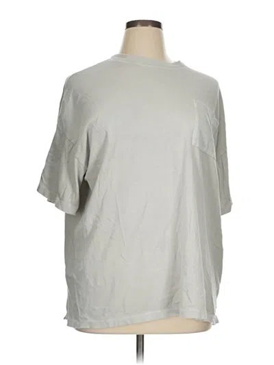 Pre-owned Madewell Short Sleeve T-shirt In Gray