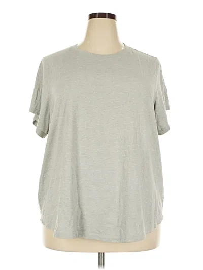Pre-owned Madewell Short Sleeve T-shirt In Gray