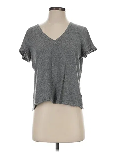 Pre-owned Madewell Short Sleeve T-shirt In Gray