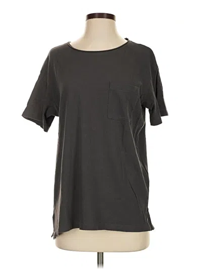 Pre-owned Madewell Short Sleeve T-shirt In Gray