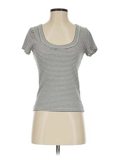 Pre-owned Madewell Short Sleeve T-shirt In Gray