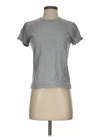 Pre-owned Madewell Short Sleeve T-shirt In Gray